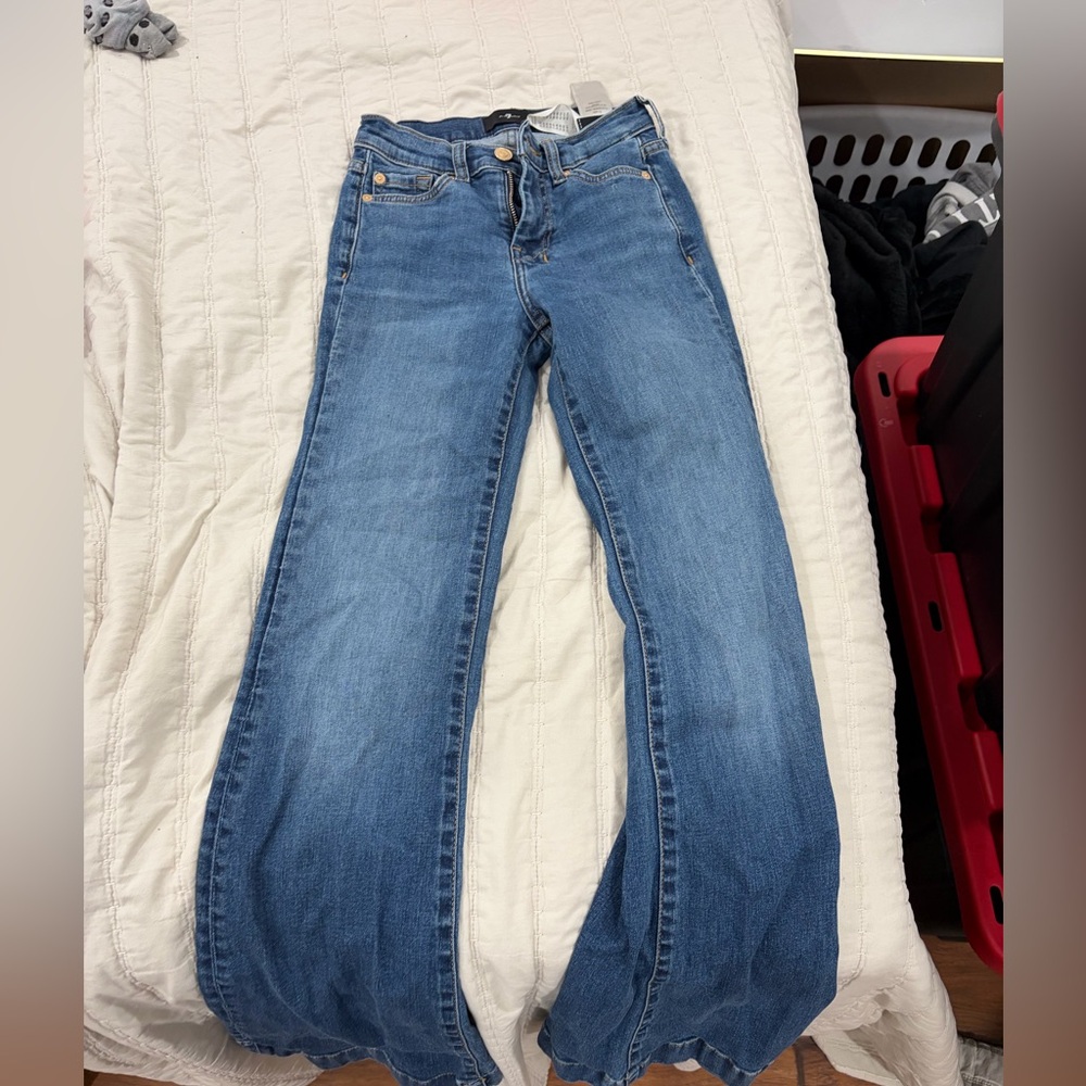 7 For All Mankind Blue Jeans